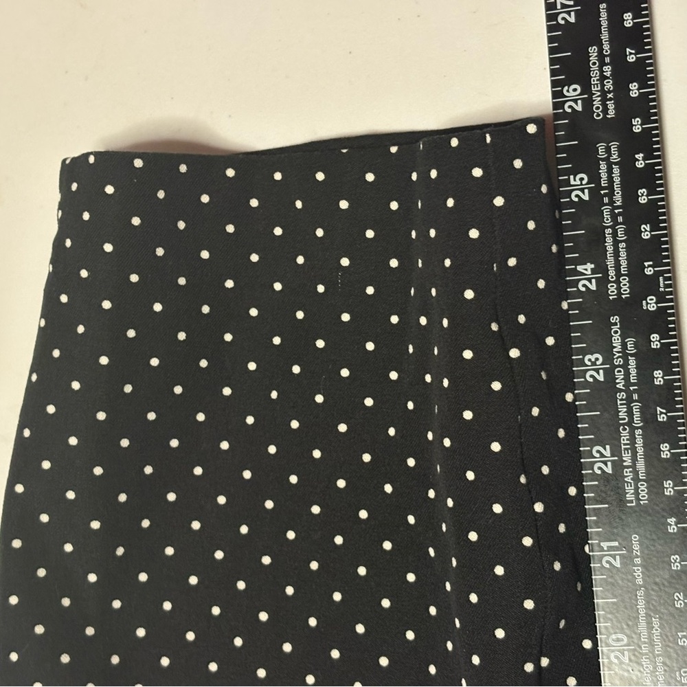 Investments Black and White Polka Dot Pantsuit - Picture 7 of 9